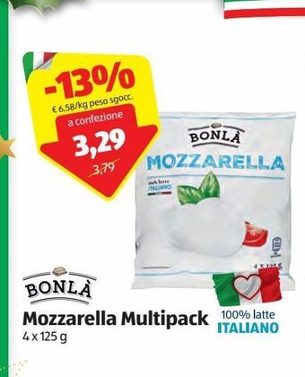 ALDI Mozzarella multipack offerta