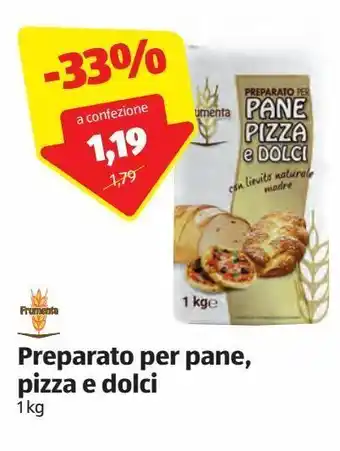 ALDI Preparato per pane, pizza e dolci offerta