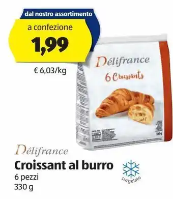 ALDI Croissant al burro offerta