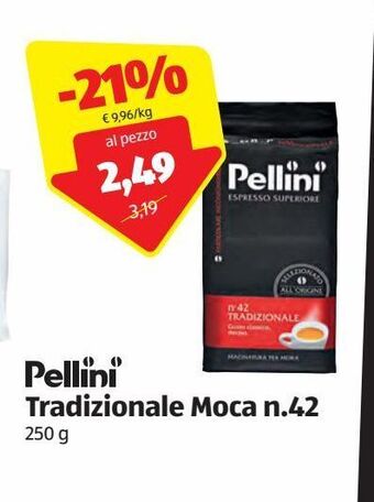 ALDI Pellini tradizionale moca n.42 offerta