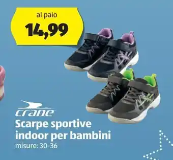 ALDI Scarpe sportive indoor per bambini offerta