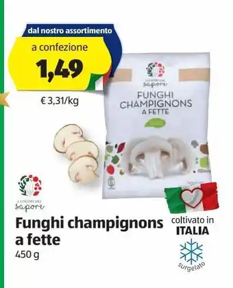 ALDI Funghi champignon a fette offerta