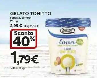 Coop Tonitto Gelato offerta