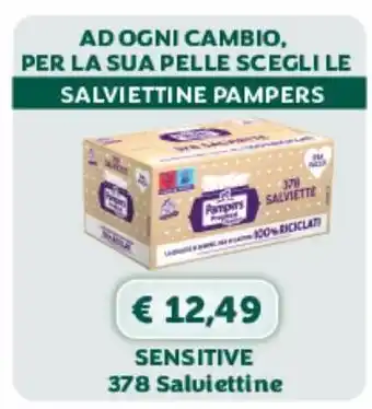 Bimbo Store Salviettine pampers offerta