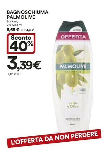 Coop Palmolive Bagnoschiuma offerta