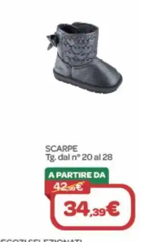 Bimbo Store Scarpe tg. dal n°20 al 28 offerta