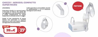 Bimbo Store Nebulizzatore portatile chicco offerta