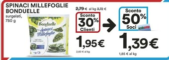 Coop Bonduelle Insalata offerta