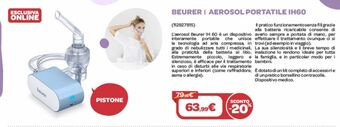 Bimbo Store Nebulizzatore portatile beurer offerta