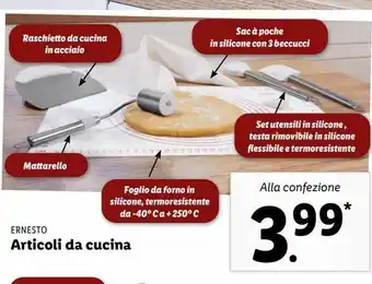 Lidl Articoli da cucina ernesto offerta