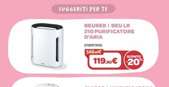 Bimbo Store Purificatore d'aria beurer offerta