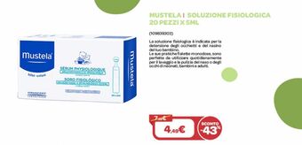 Bimbo Store Cura del bambino mustela offerta