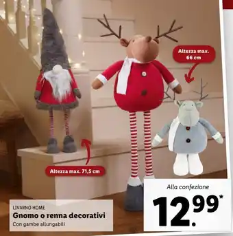 Gnomo o renna decorativi