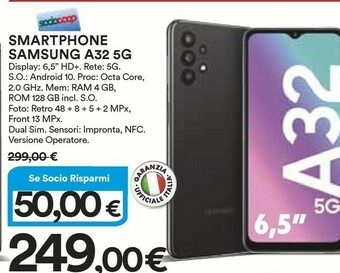 Coop Samsung Smartphone android offerta