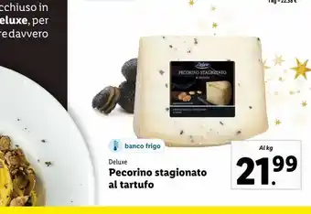 Lidl Pecorino stagionato al tartufo offerta