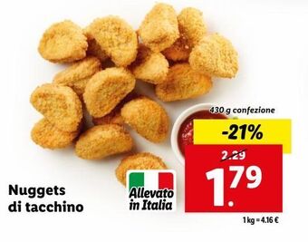 Lidl Nuggets di tacchino offerta