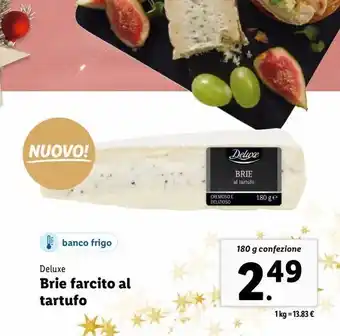Lidl Brie farcito al tartufo 180g offerta