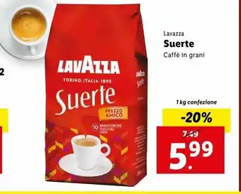 Caffè in grani lavazza 1kg