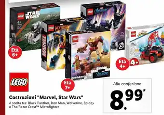 Costruzioni marvel, star wars