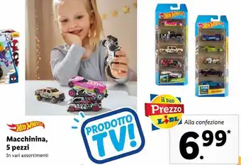 Lidl Macchina hot wheels offerta
