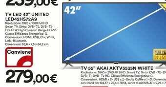 Coop United Tv led 32 offerta