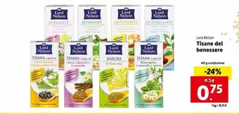 Lidl Tisane del benessere 40g offerta
