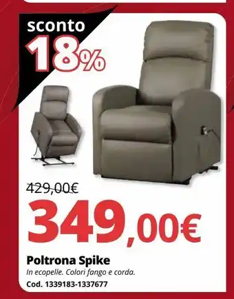 Brico Io Poltrona spike offerta