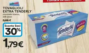 Coop Tenderly Tovaglioli offerta