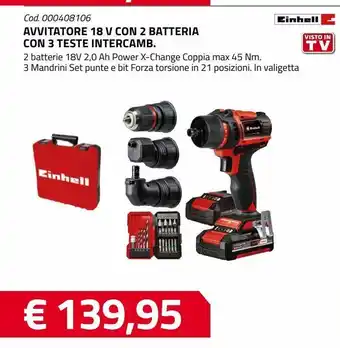 Avvitatore elettrico einhell