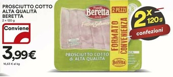 Coop Beretta Prosciutto cotto offerta
