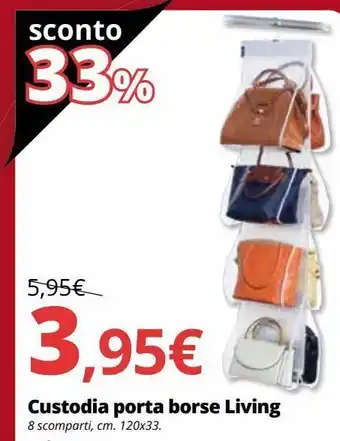 Brico Io Custodia porta borse living offerta