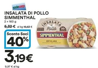 Coop Simmenthal Carne in scatola offerta