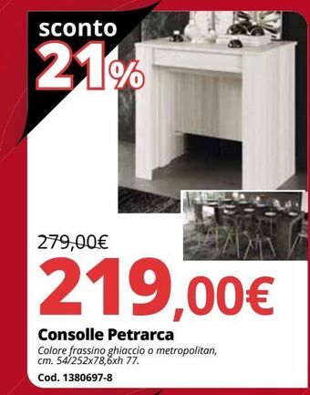 Brico Io Consolle petrarca offerta