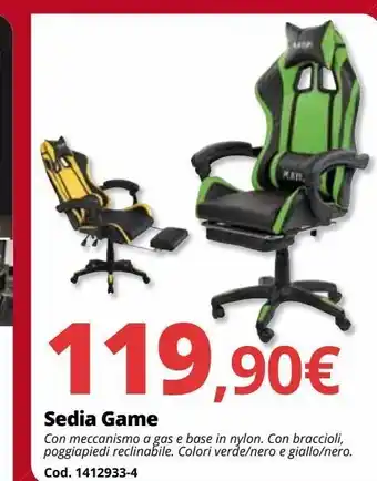 Brico Io Sedia game offerta