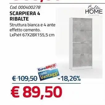 Eurobrico Scarpiera offerta