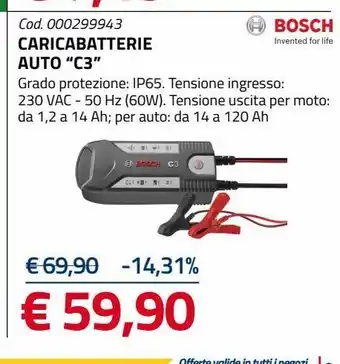 Eurobrico Caricabatteria auto offerta