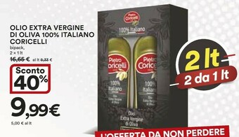 Coop Olio extravergine di oliva offerta