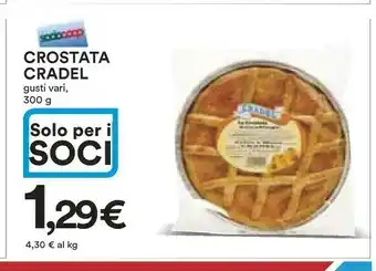 Coop Cradel Crostata offerta