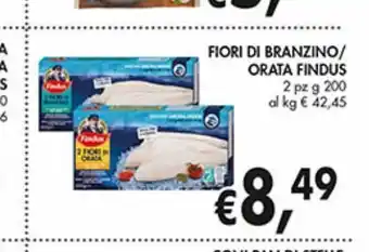 Supermercato Coal Fiori di beanzino / orata findus offerta