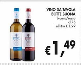 Coal City Vino da tavola botte buona offerta