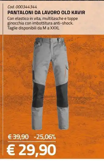 Eurobrico Pantaloni offerta