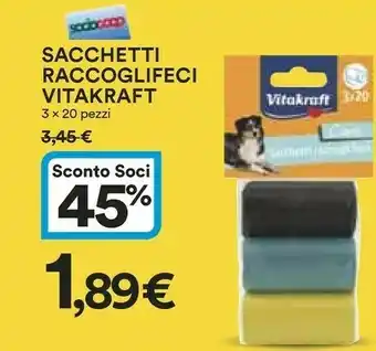 Coop Vitakraft Sacchetto spazzatura offerta