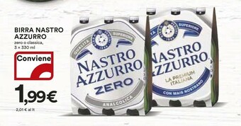 Coop Nastro Azzurro Birra offerta