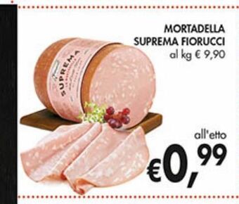 Supermercato Coal Mortadella suprema fiorucci offerta