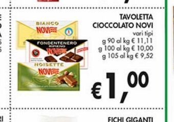 Supermercato Coal Tavoletta cioccolato novi offerta