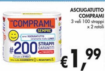 Supermercato Coal Asciugatutto comprami offerta