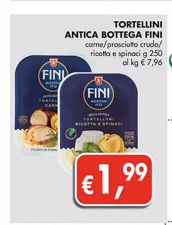 Supermercato Coal Tortellini antica bottega fini offerta