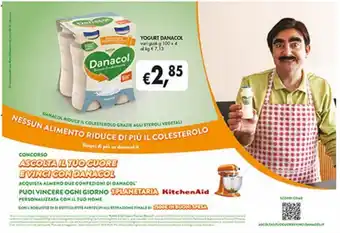 Supermercato Coal Yogurt danacol vari gusti g 100x4 offerta
