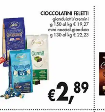 Cioccolatini feletti