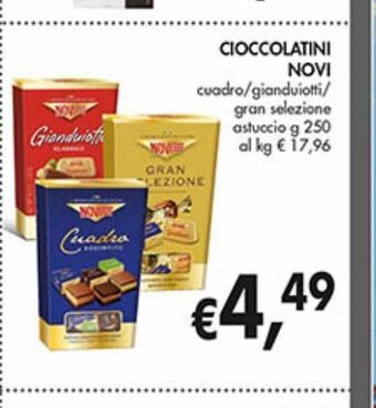 Supermercato Coal Cioccolatini novi offerta